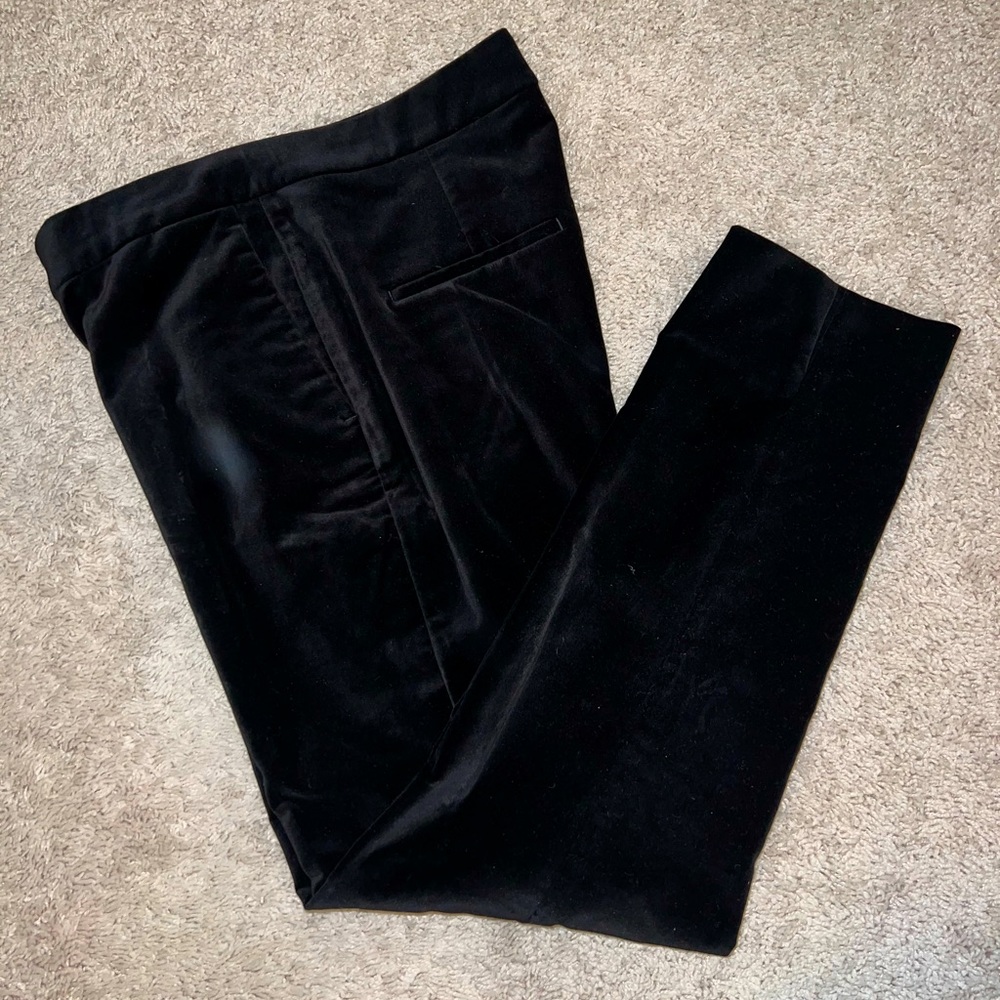 Ann Taylor Velvet trousers